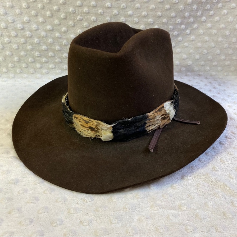 Resistol XXX Beaver Western Cowboy Hat Brown 6 7/8